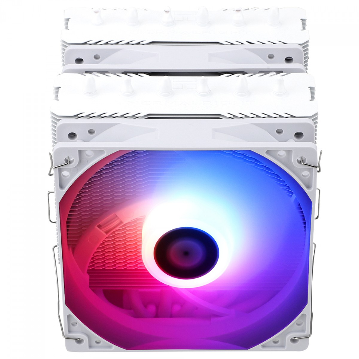 Cooler Para Processador Thermalright Peerless Assassin 120 SE White ARGB, 120mm, Intel/AMD, Branco