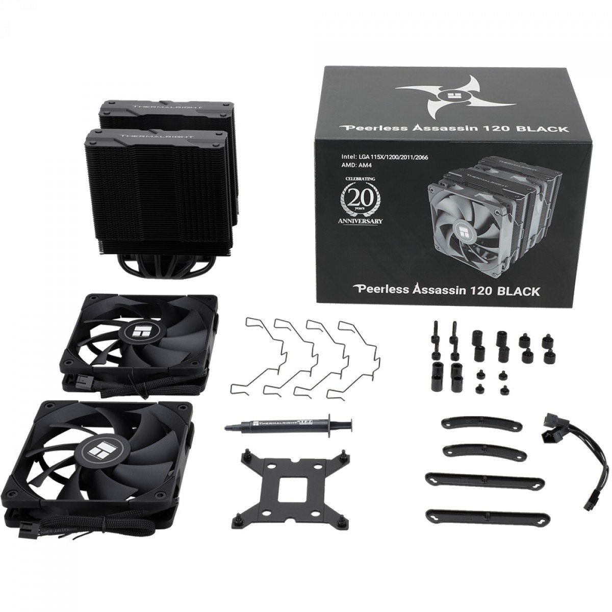 Cooler Para Processador Thermalright Peerless Assassin, 120mm, Black