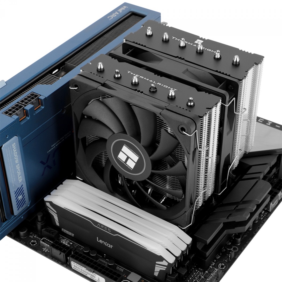 Cooler Para Processador Thermalright Royal Knight 120 SE, 120mm, Intel/AMD, Preto