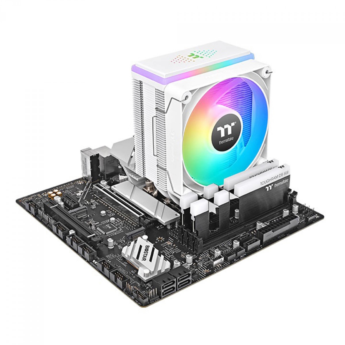 Cooler Para Processador Thermaltake Astria 400, ARGB, 120mm, Intel/AMD, Branco, CL-P138-CA12SW-A