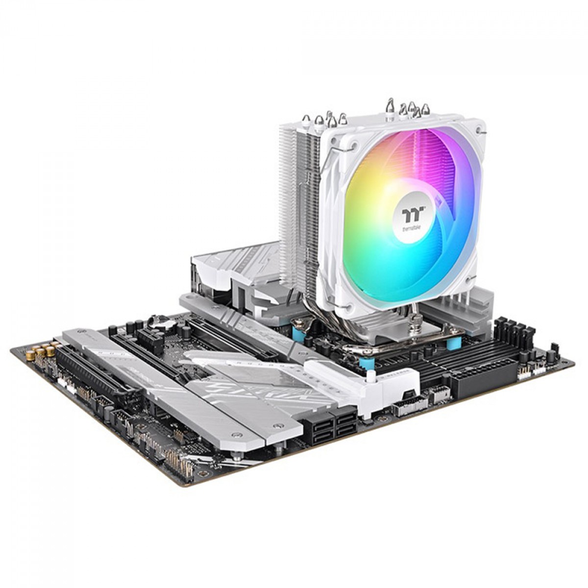 Cooler Para Processador Thermaltake UX500 ARGB, 120mm, Intel/AMD, Branco, CL-P145-AL12SW-A