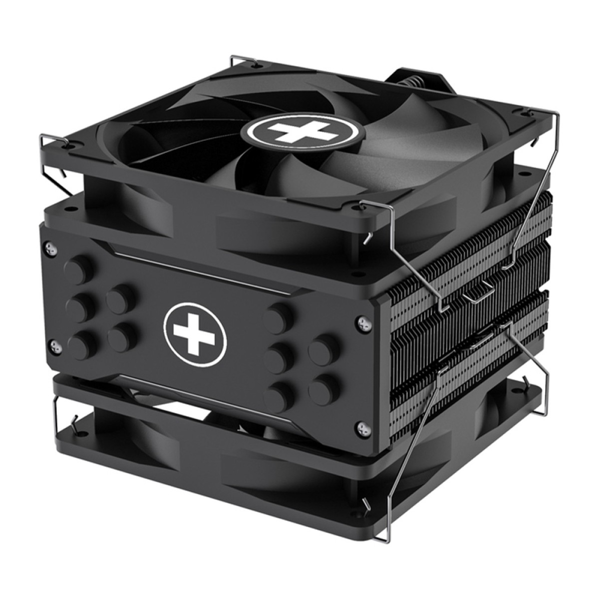 Cooler Para Processador Xilence XC061 | M705D, 2x 120mm, Intel/AMD, Preto