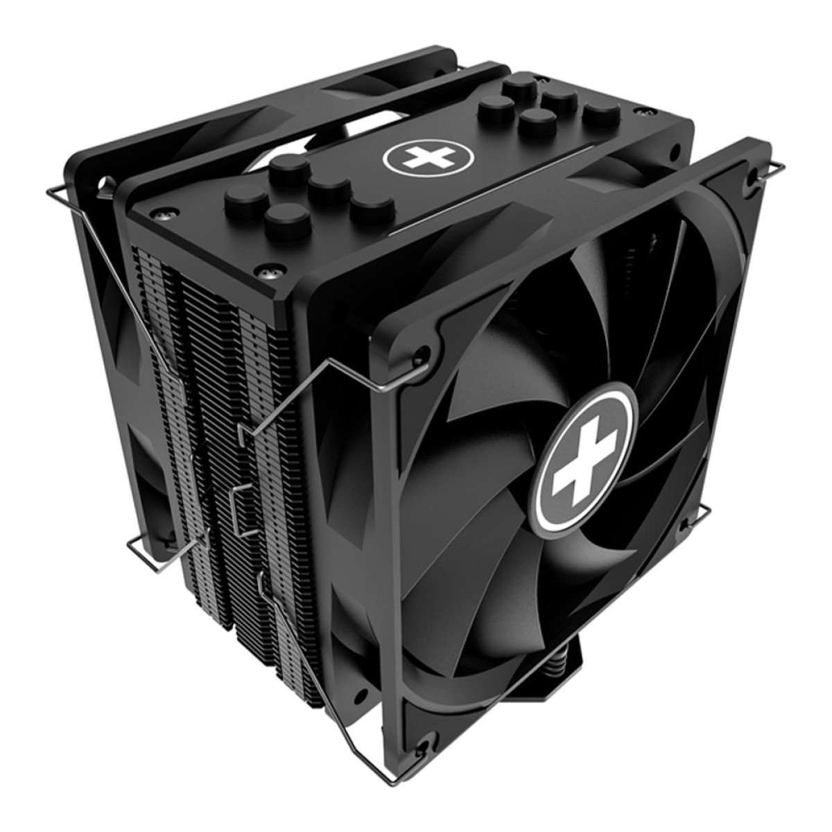 Cooler Para Processador Xilence XC061 | M705D, 2x 120mm, Intel/AMD, Preto