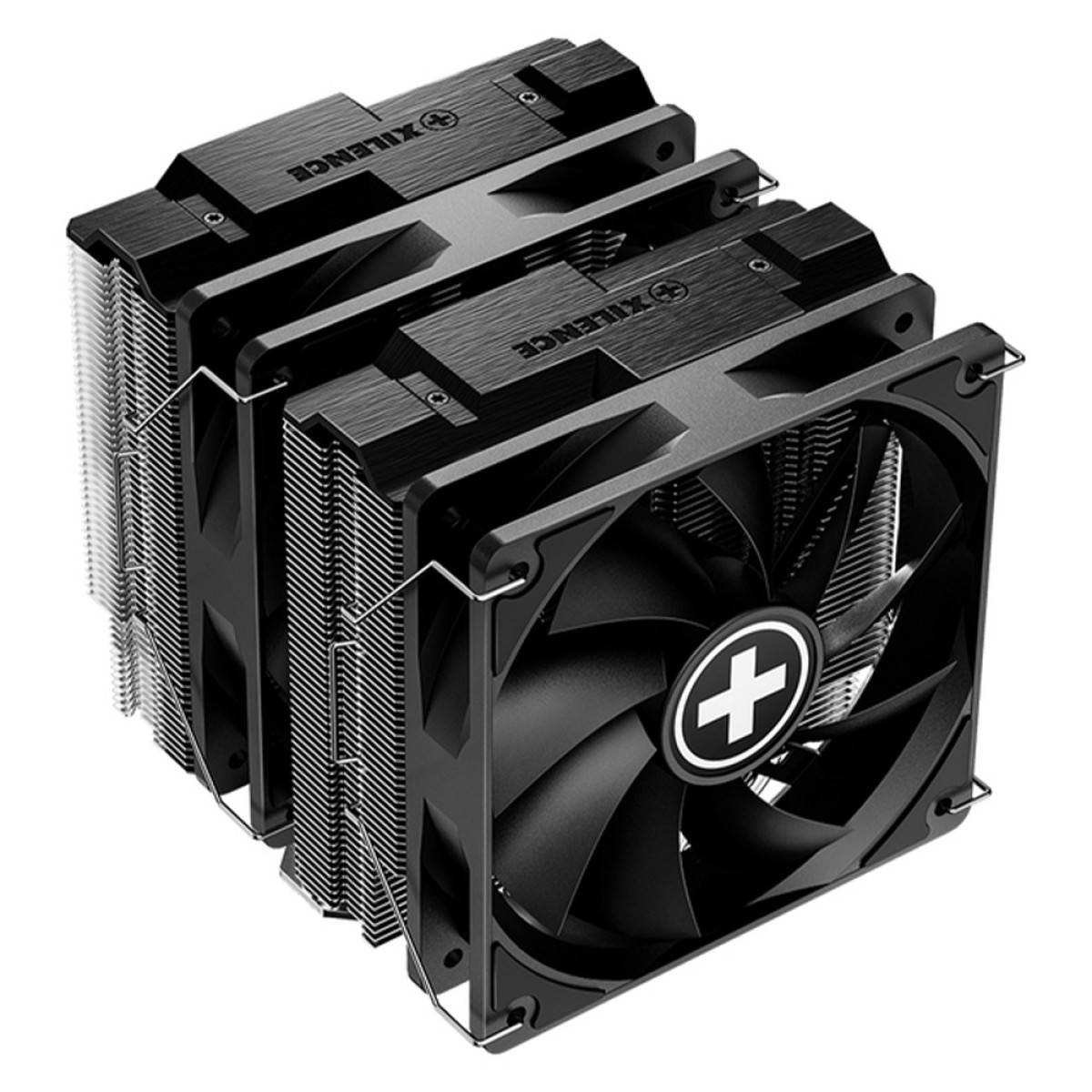 Cooler Para Processador Xilence XC091 | M806D.B, Dual Tower, 2x 120mm, Intel/AMD, Preto