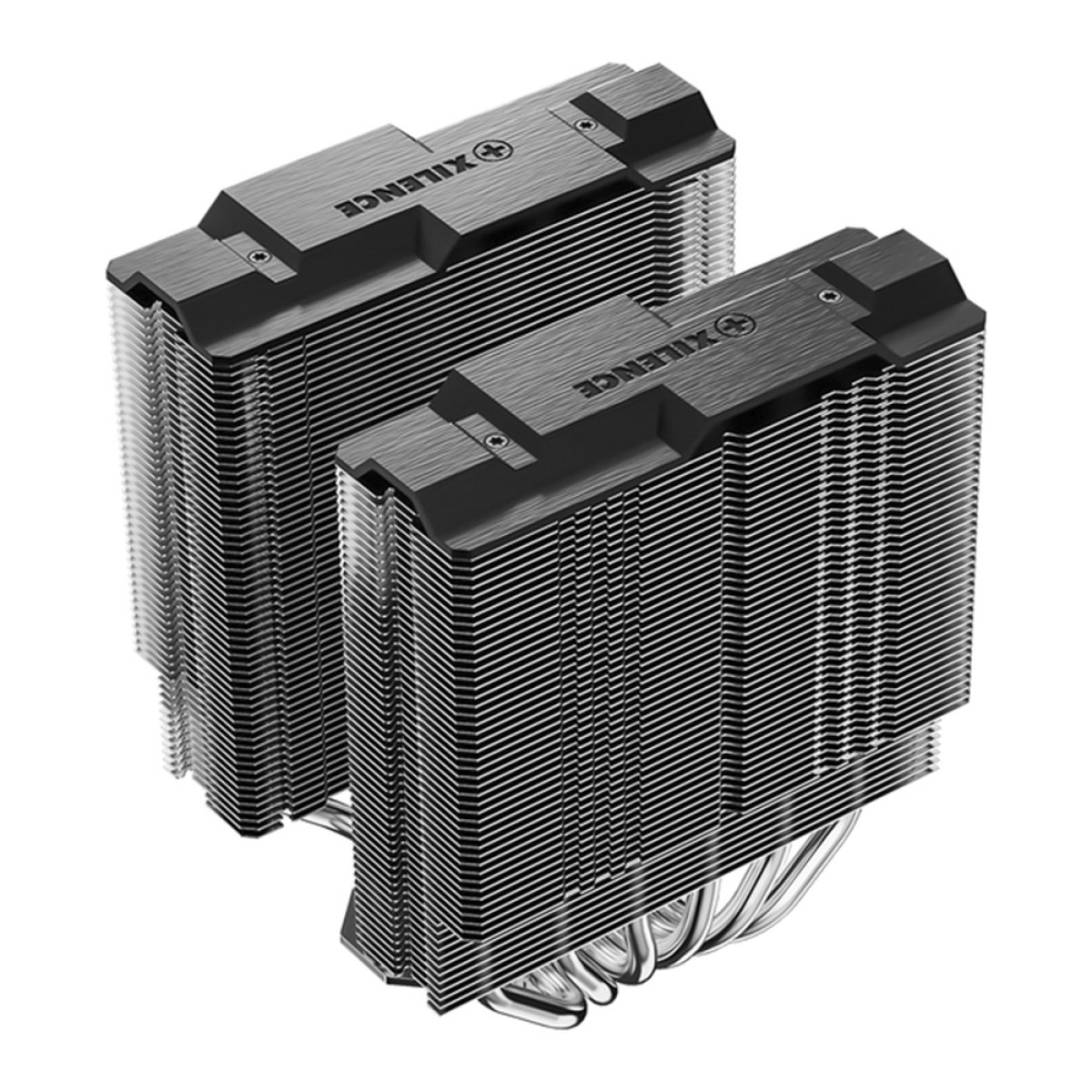 Cooler Para Processador Xilence XC091 | M806D.B, Dual Tower, 2x 120mm, Intel/AMD, Preto