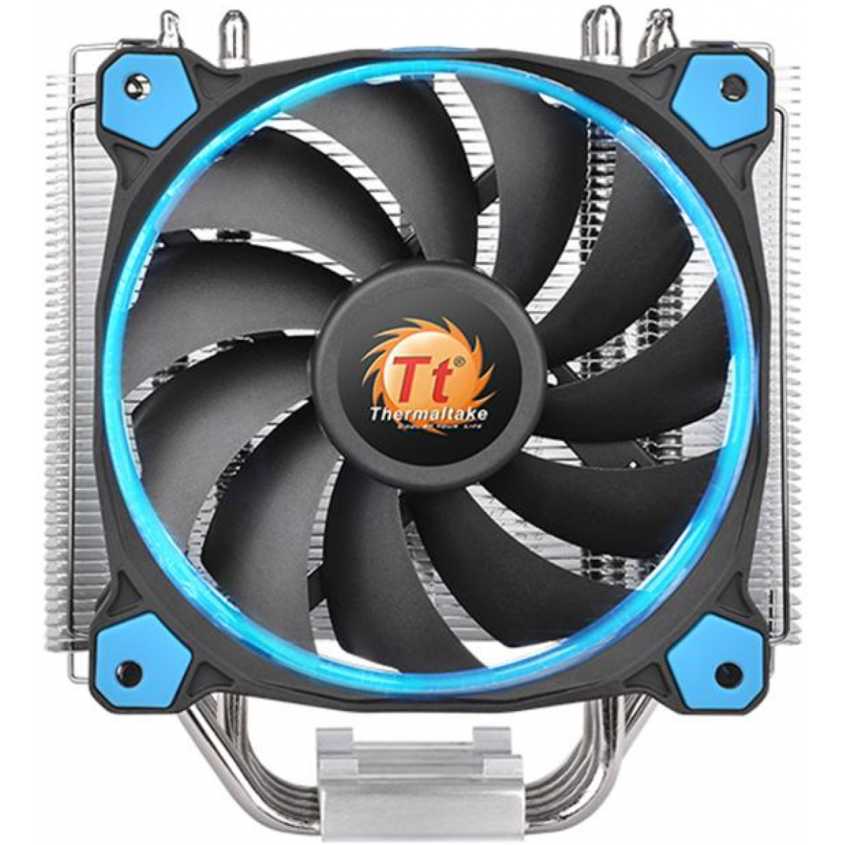 Cooler para Processador Thermaltake Riing Silent 12, Blue 120mm, Intel-AMD, CL-P022-AL12BU-A