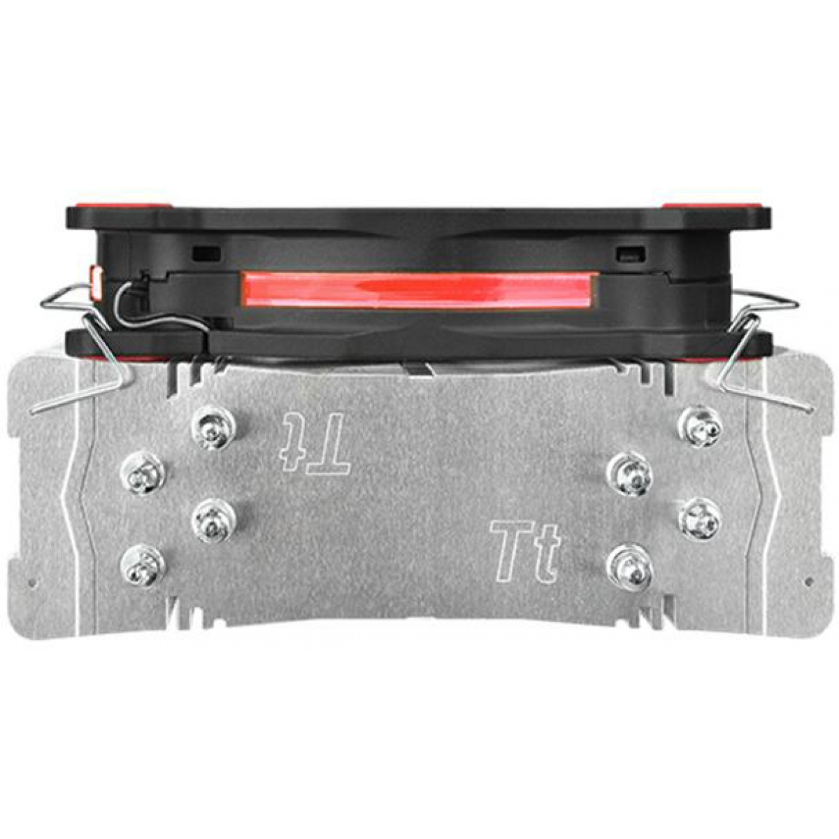 Cooler para Processador Thermaltake Riing Silent 12, Red 120mm, Intel-AMD, CL-P022-AL12RE-A