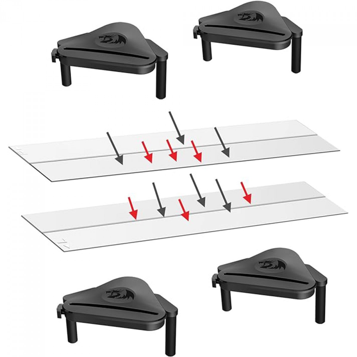 Extensor Universal Multi-Monitor Redragon GMK 913