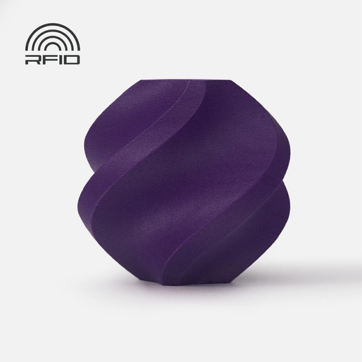 Filamento Bambu Lab PETG-CF, 1,75mm, 1Kg, Roxo Violeta, Com Carretel Reutilizável, G50-P7-1.75-1000-SPL