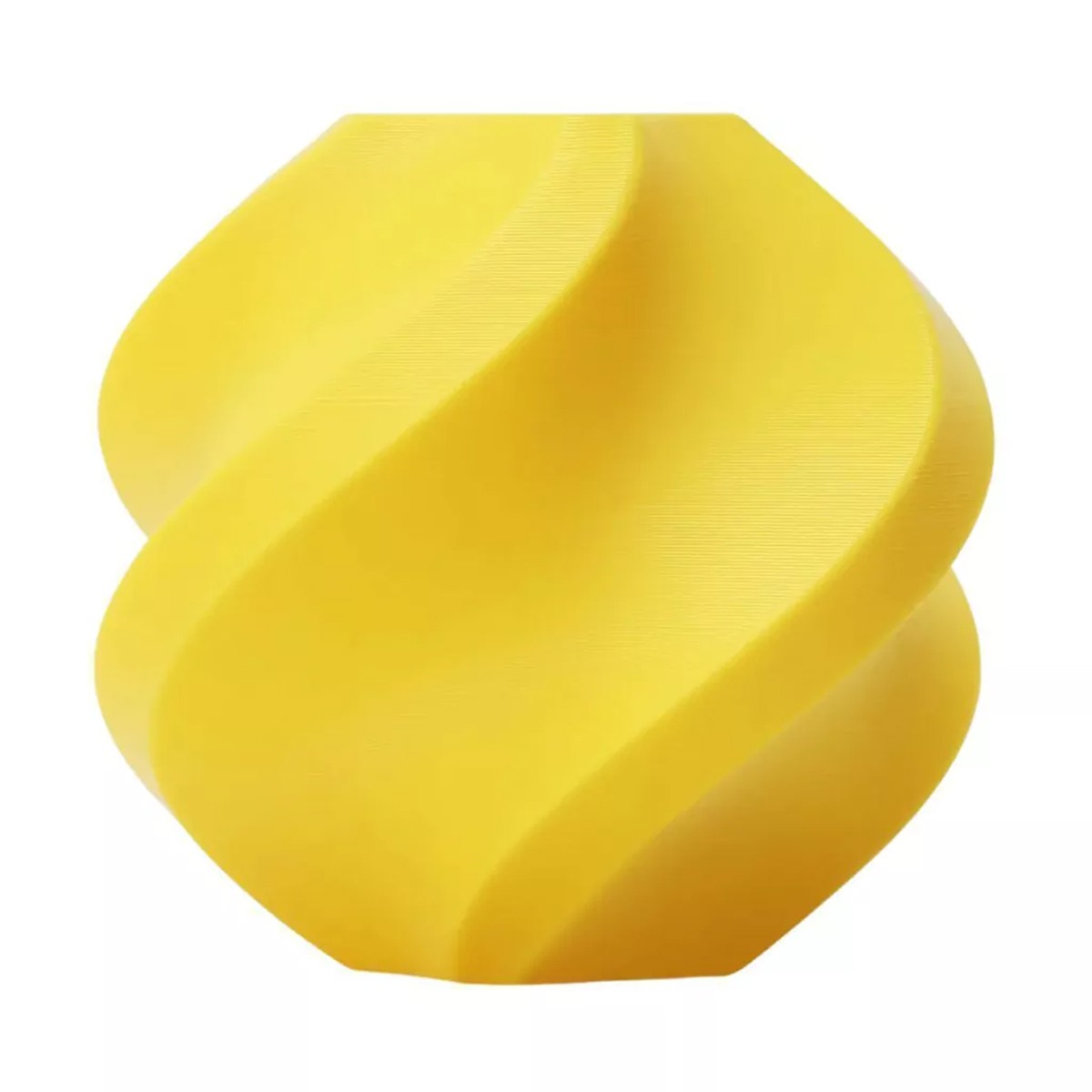 Filamento Bambu Lab PETG HF, 1,75mm, 1Kg, Amarelo, Com Carretel Reutilizável, G02-Y0-1.75-1000-SPL