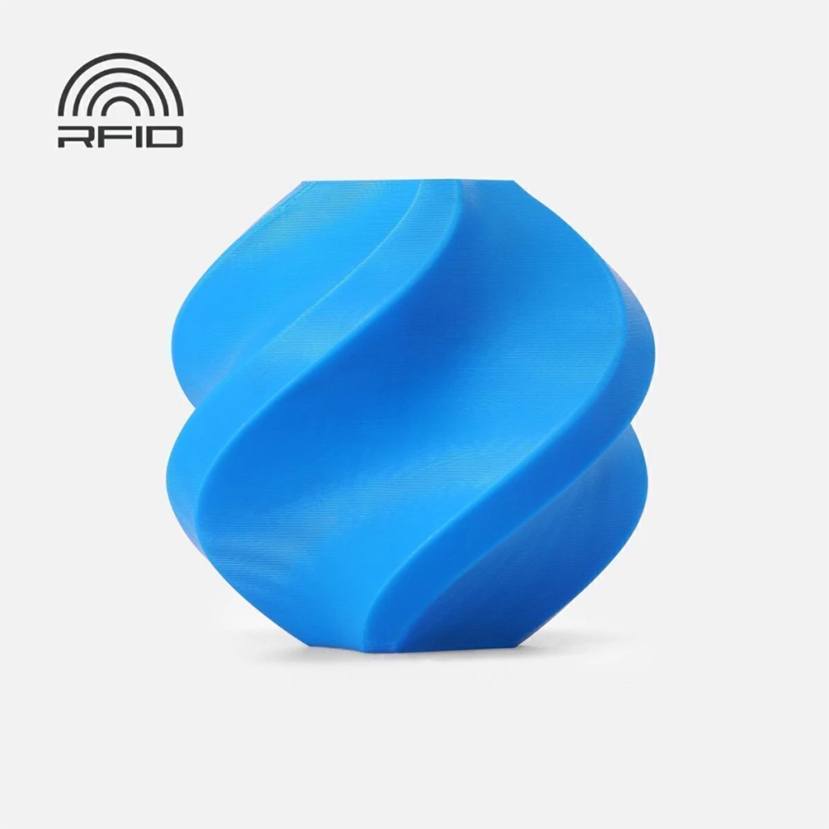 Filamento Bambu Lab PETG HF, 1,75mm, 1Kg, Lake Blue (Azul Lago), Com Carretel Reutilizável, G02-B1-1.75-1000-SPL