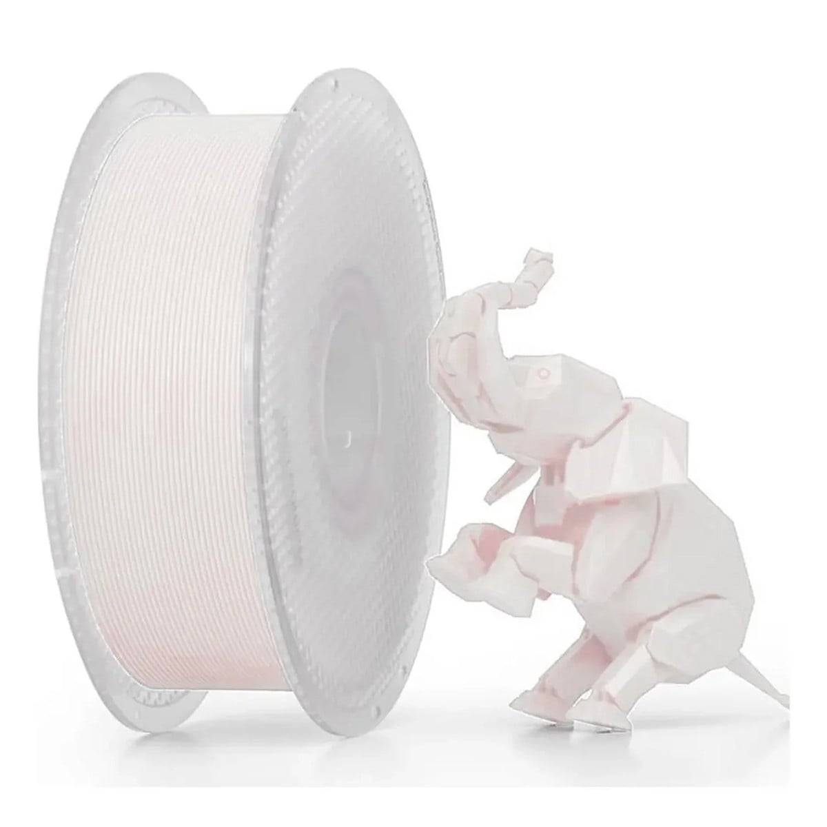 Filamento Bambu Lab PLA, 1,75mm, 1Kg, Branco Jade, Com Carretel Reutilizável, A00-W1-1.75-1000-SPL