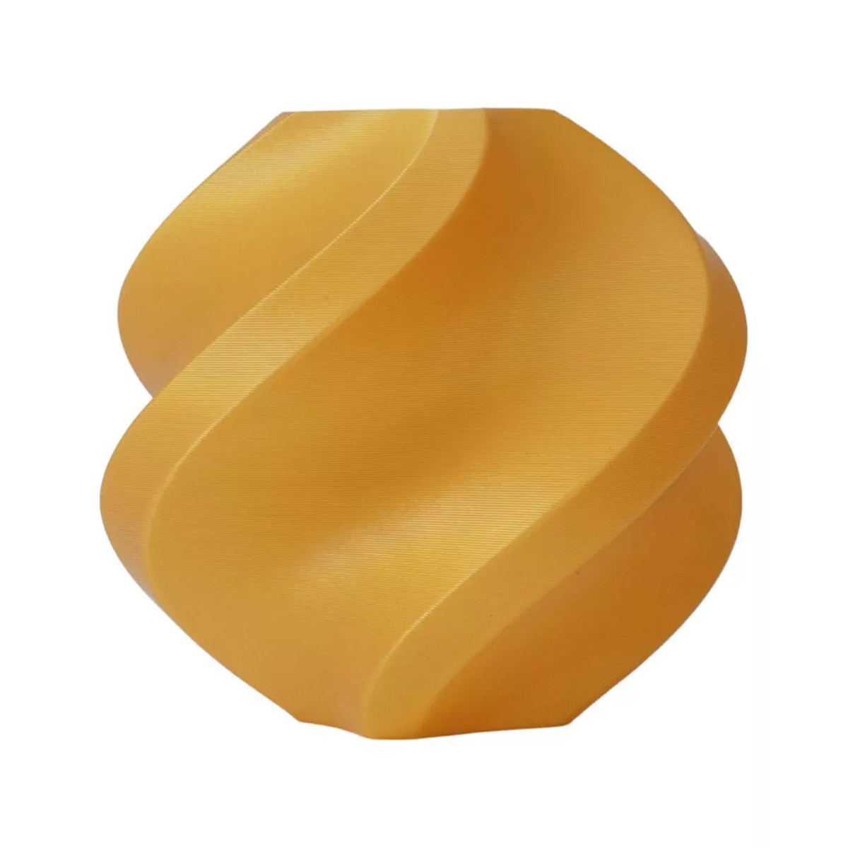 Filamento Bambu Lab PLA Basic, 1,75mm, 1Kg, Gold (Dourado), Com Carretel Reutilizável, A00-Y4-1.75-1000-SPL