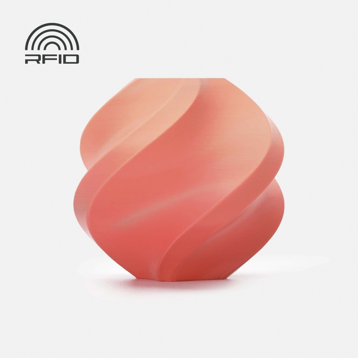 Filamento Bambu Lab PLA Basic, 1,75mm, 1Kg, Pink Citrus, Com Carretel Reutilizável, A00-M3-1.75-1000-SPL