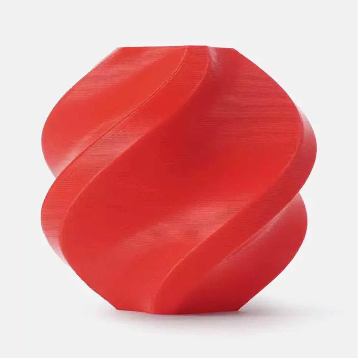 Filamento Bambu Lab PLA Basic, 1,75mm, 1Kg, Vermelho, Com Carretel Reutilizável, A00-R0-1.75-1000-SPL