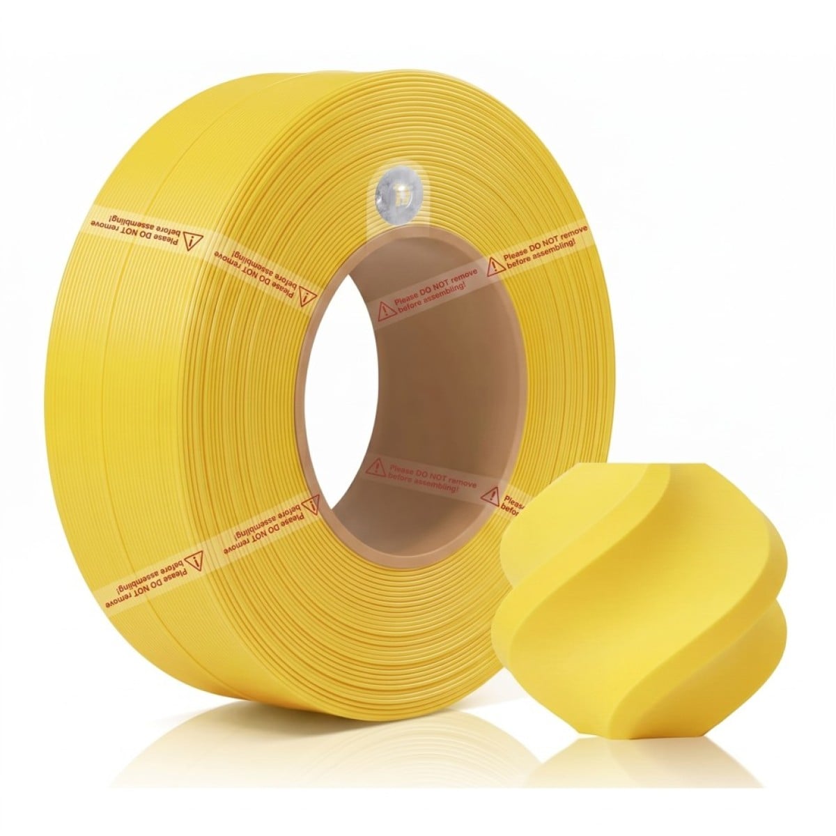 Filamento Bambu Lab Pla Lite, 1,75mm, 1Kg, Amarelo, Sem Carretel, A18-Y0-1.75-1000-SPLFREE
