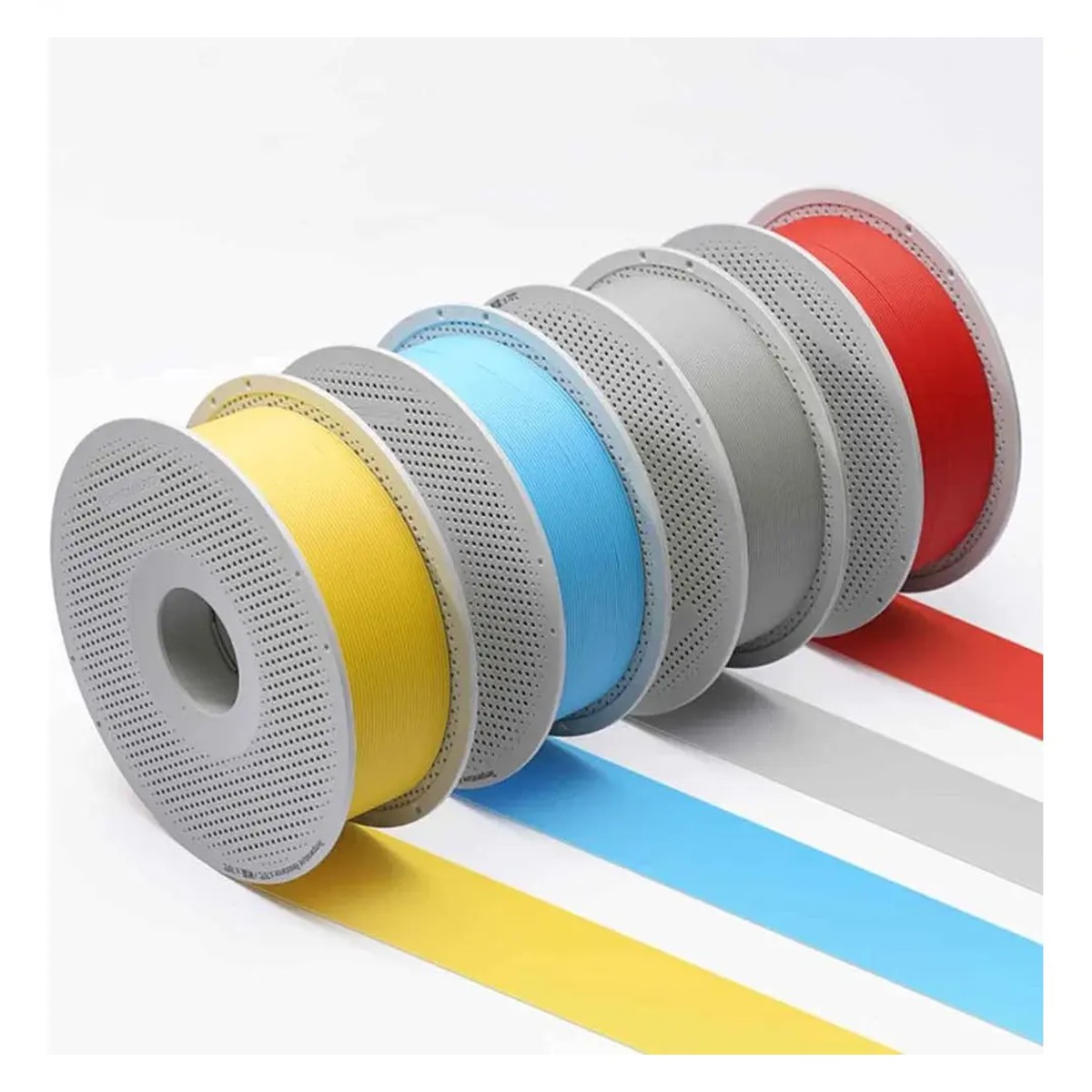 Filamento Bambu Lab Pla Lite, 1,75mm, 1Kg, Vermelho, Com Carretel Reutilizável, A18-R0-1.75-1000-SPL