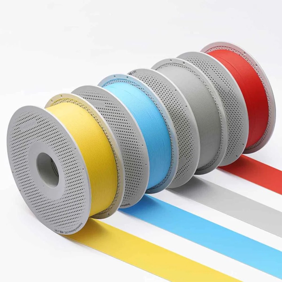 Filamento Bambu Lab Pla Lite, 1,75mm, 1Kg, Com Carretel Reutilizável, Branco, A18-W0-1.75-1000-SPL