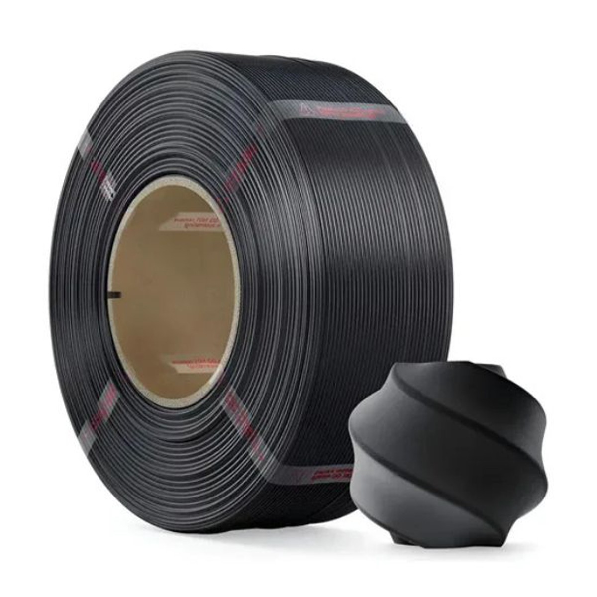 Filamento Bambu Lab, PLA Lite, 1kg, Preto, Sem Carretel, 1,75mm, A18-K0-1.75-1000-SPLFREE 