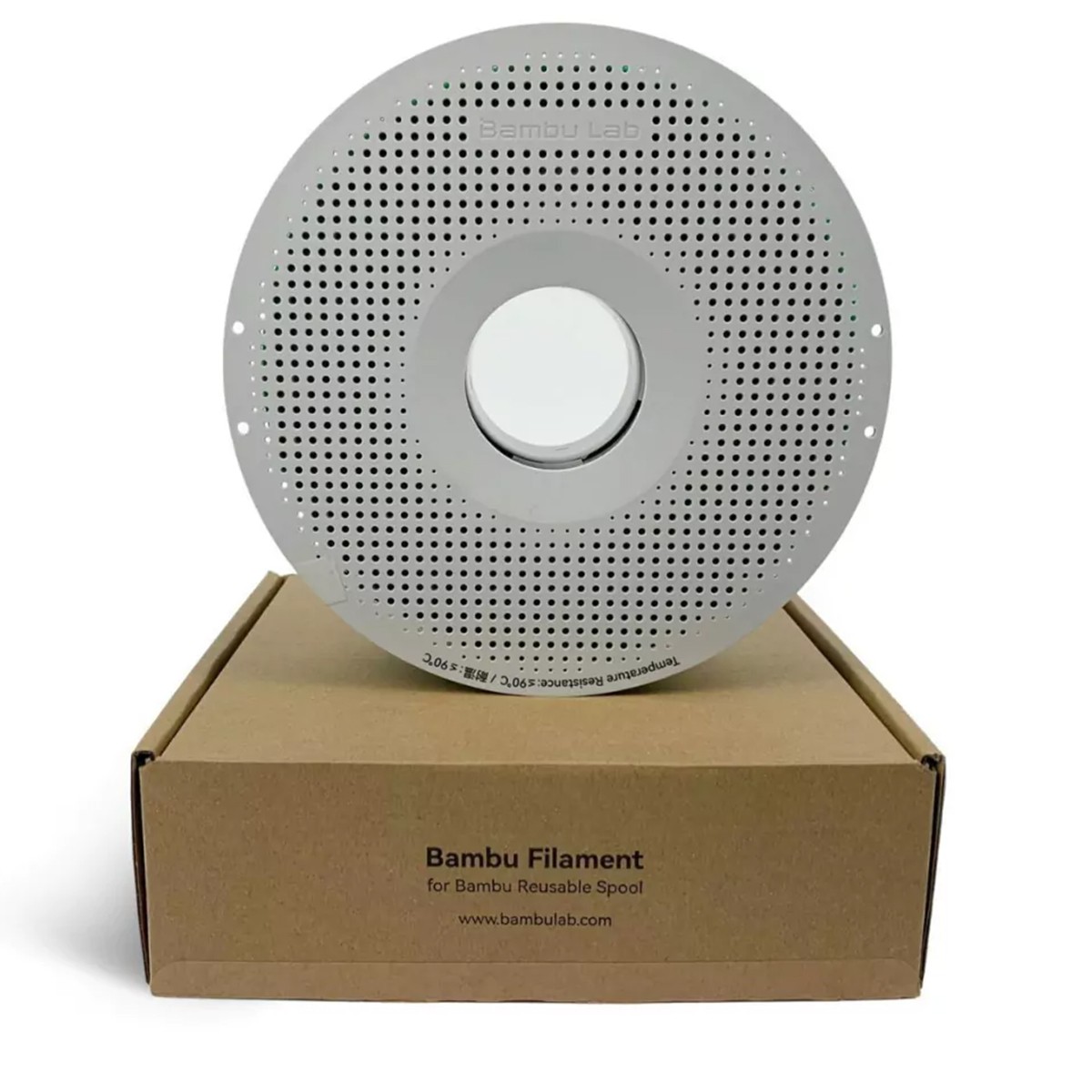 Filamento Bambu Lab PLA Matte, 1,75mm, 1Kg, Azul Gelo, Com Carretel Reutilizável, A01-B4-1.75-1000-SPL