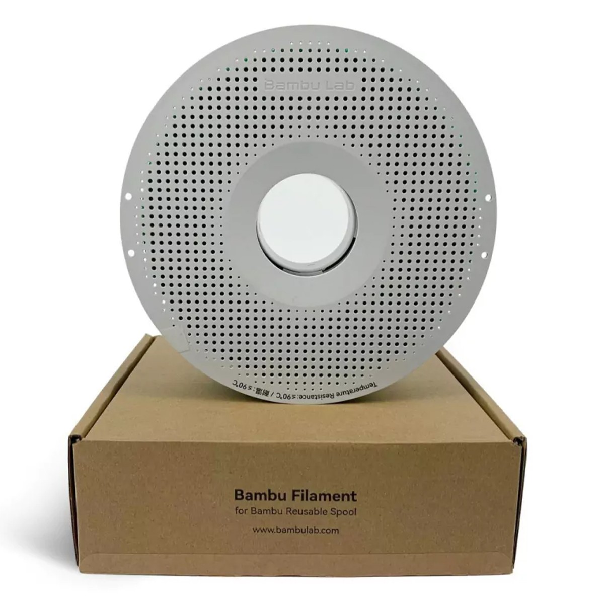 Filamento Bambu Lab PLA Matte, 1,75mm, 1Kg, Dark Blue, Com Carretel Reutilizável, A01-B6-1.75-1000-SPL