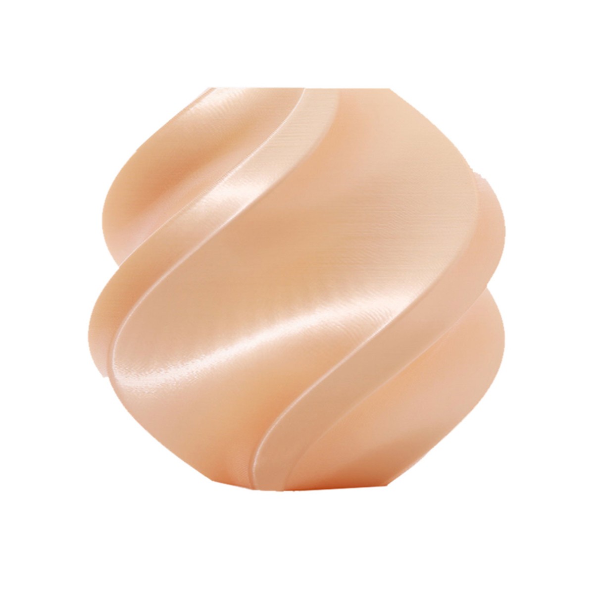 Filamento Bambu Lab PLA Silk+, 1,75mm, 1Kg, Champanhe, Com Carretel Reutilizável, A06-Y0-1.75-1000-SPL