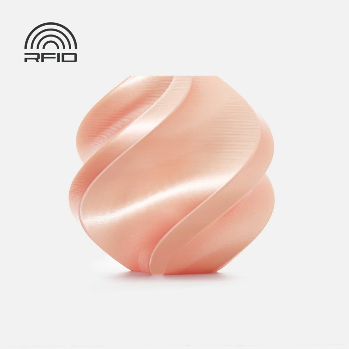 Filamento Bambu Lab PLA Silk+, 1,75mm, 1Kg, Rosa, Com Carretel Reutilizável, A06-R2-1.75-1000-SPL