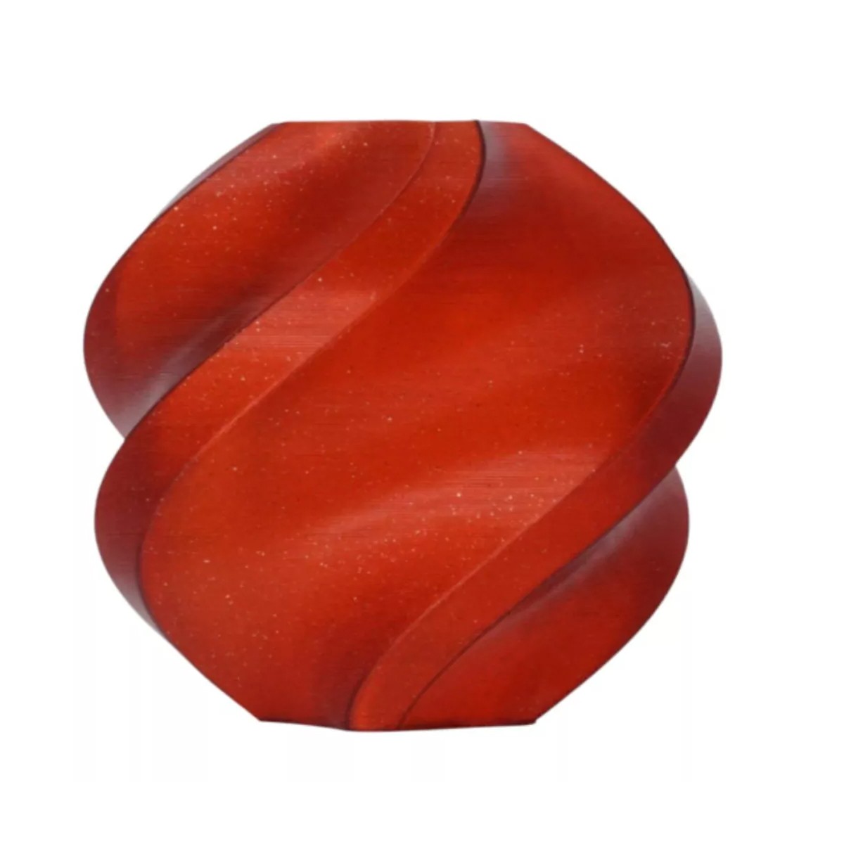 Filamento Bambu Lab PLA Sparkle, 1,75mm, 1Kg, Crimson Red, Com Carretel Reutilizável, A08-R2-1.75-1000-SPL