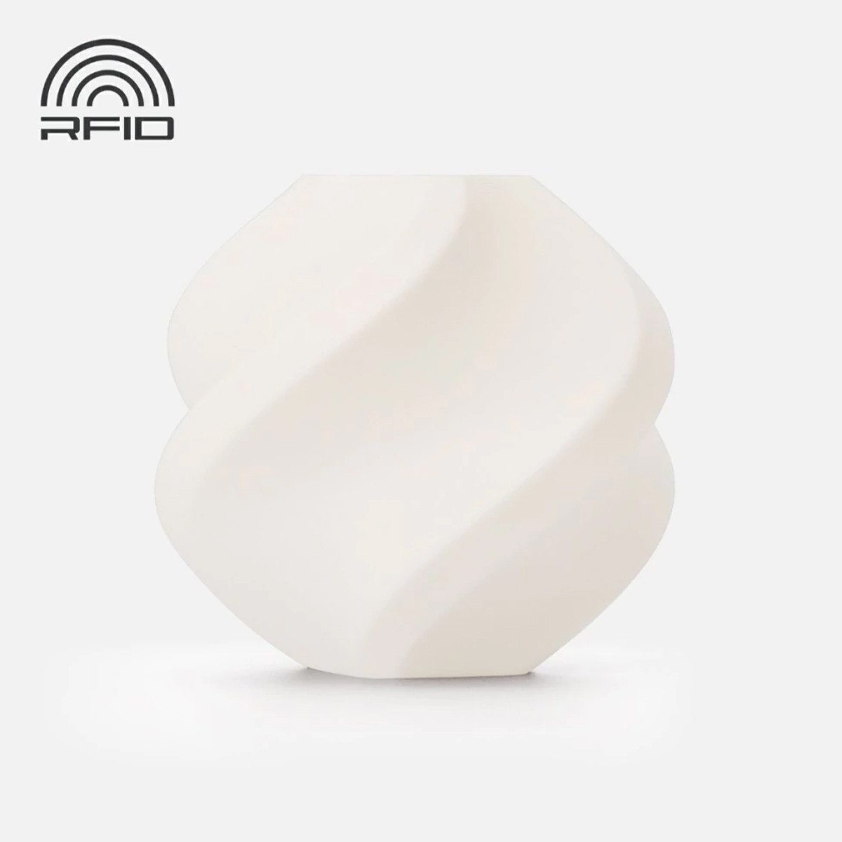 Filamento Bambu Lab PLA Tough+, 1,75mm, 1Kg, Branco, Com Carretel Reutilizável, A10-W0-1.75-1000-SPL