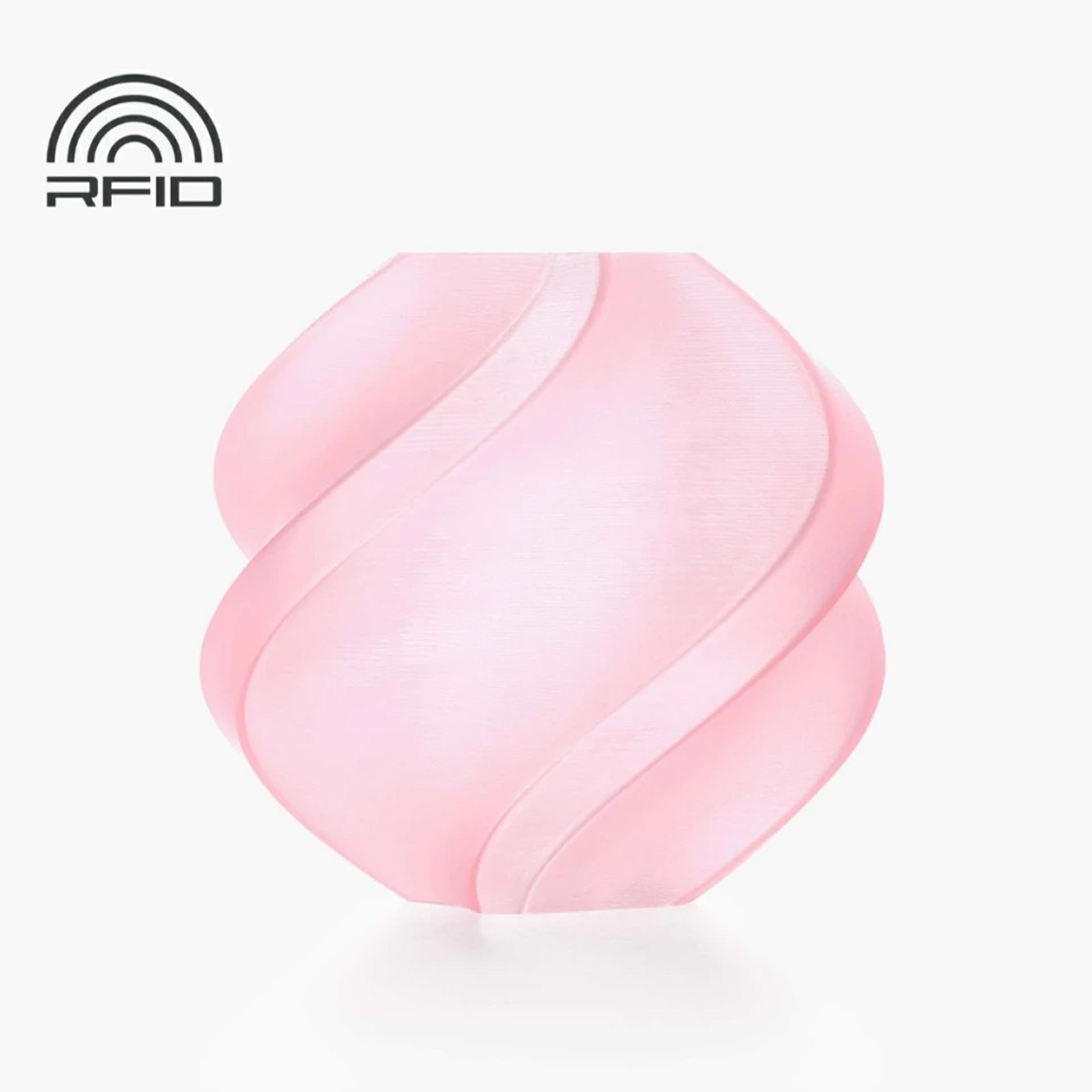 Filamento Bambu Lab PLA Translucent, 1,75mm, 1Kg, Cherry Pink (Rosa Cereja), Com Carretel Reutilizável, A17-R1-1.75-1000-SPL
