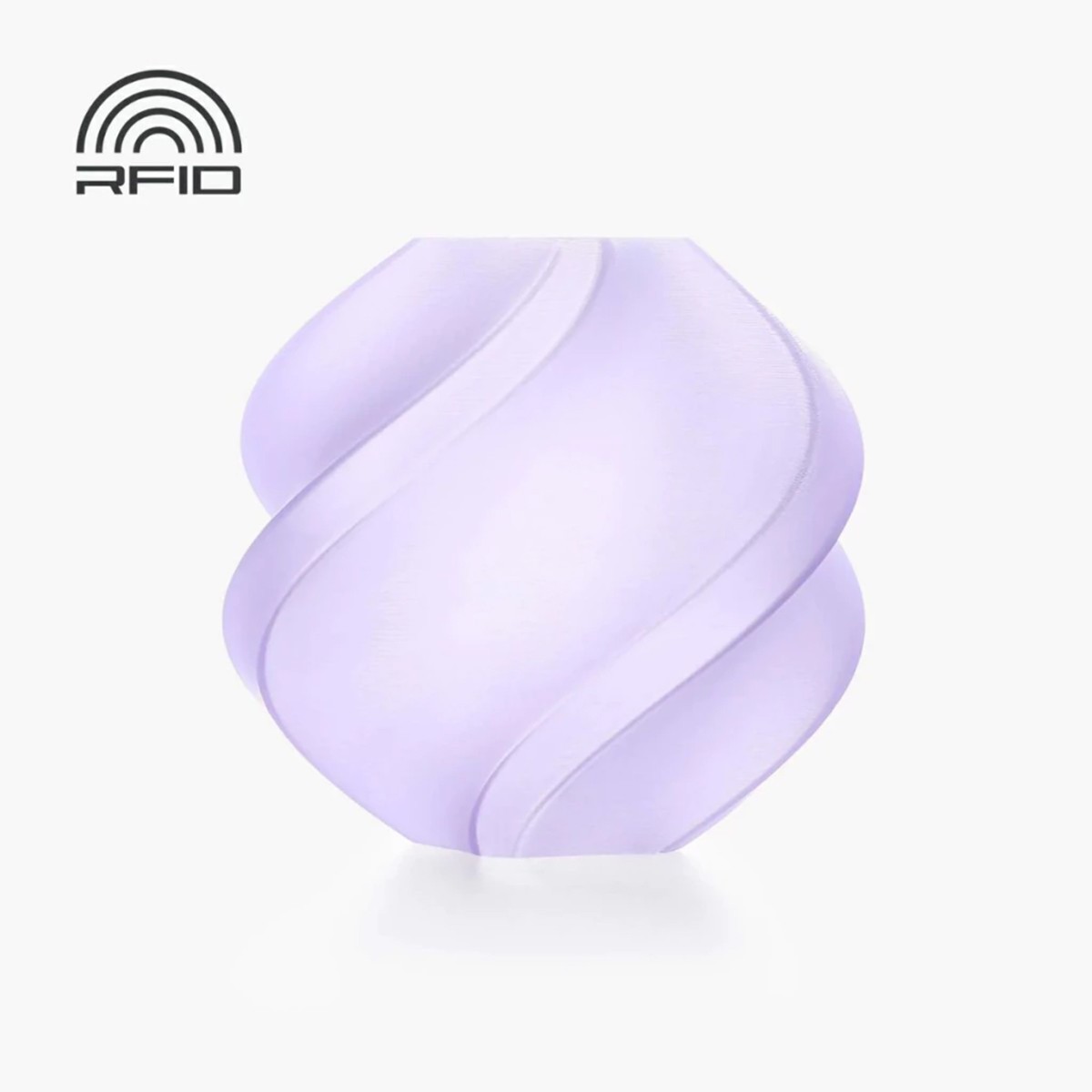 Filamento Bambu Lab PLA Translucent, 1,75mm, 1Kg, Lavender (Lavanda), Com Carretel Reutilizável, A17-P1-1.75-1000-SPL