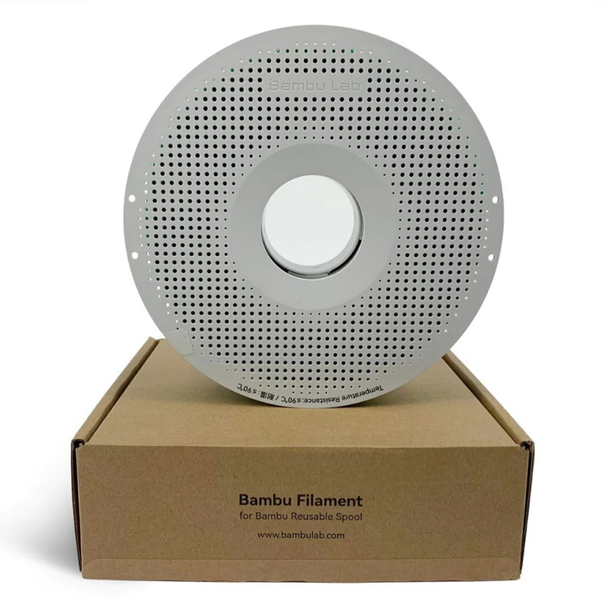 Filamento Bambu Lab PLA Translucent, 1,75mm, 1Kg, Lavender (Lavanda), Com Carretel Reutilizável, A17-P1-1.75-1000-SPL