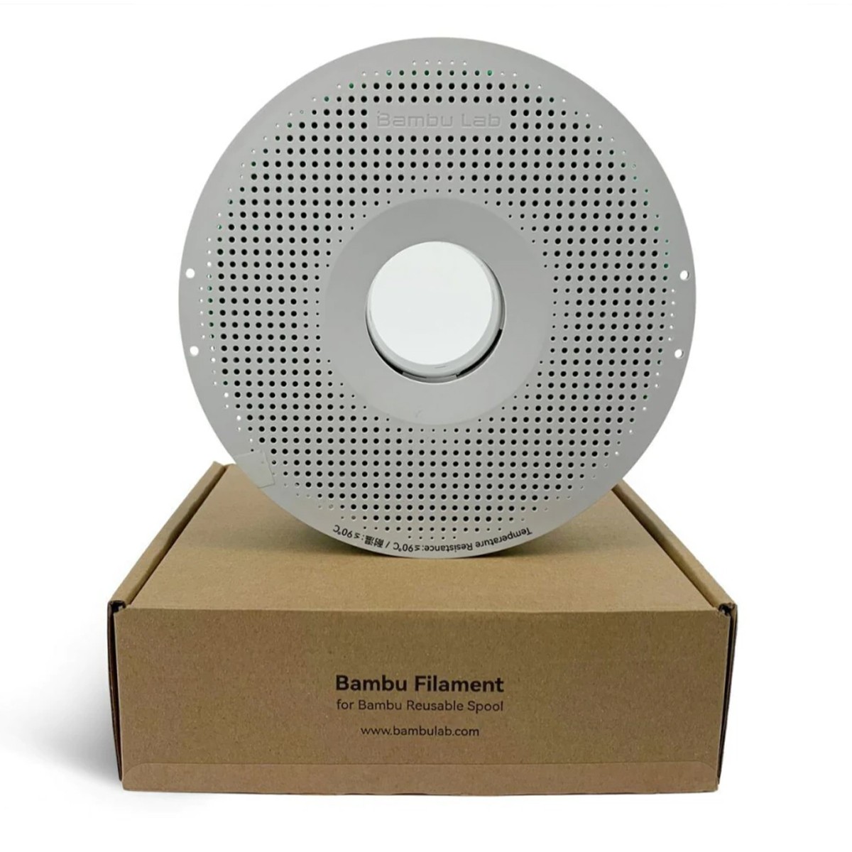 Filamento Bambu Lab TPU 85A, 1,75mm, 1Kg, Neon Orange, Com Carretel Reutilizável, U04-A1-1.75-1000-SPL