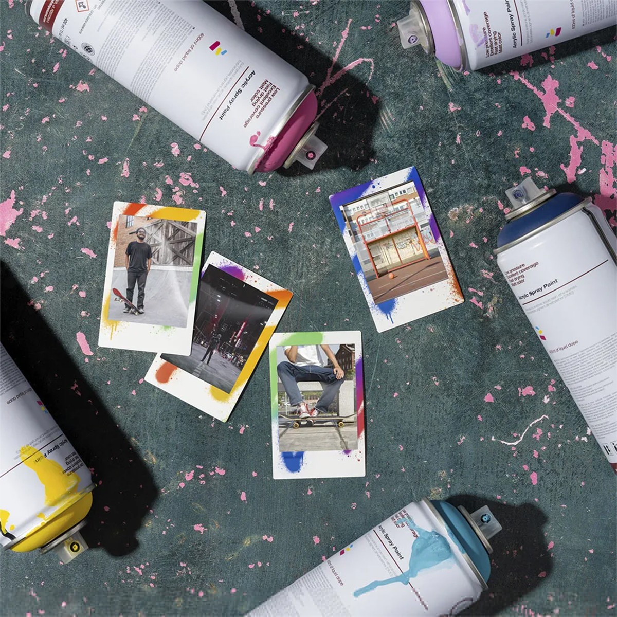 Filme Para Câmera Instax Mini Spray Art, 10 fotos, 705068238