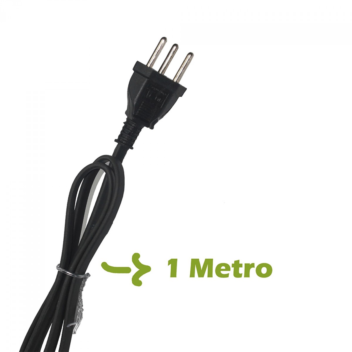 Filtro de Linha Teccon, 6 Tomadas, Tripolar, Voltimetro, 1M, TC0360