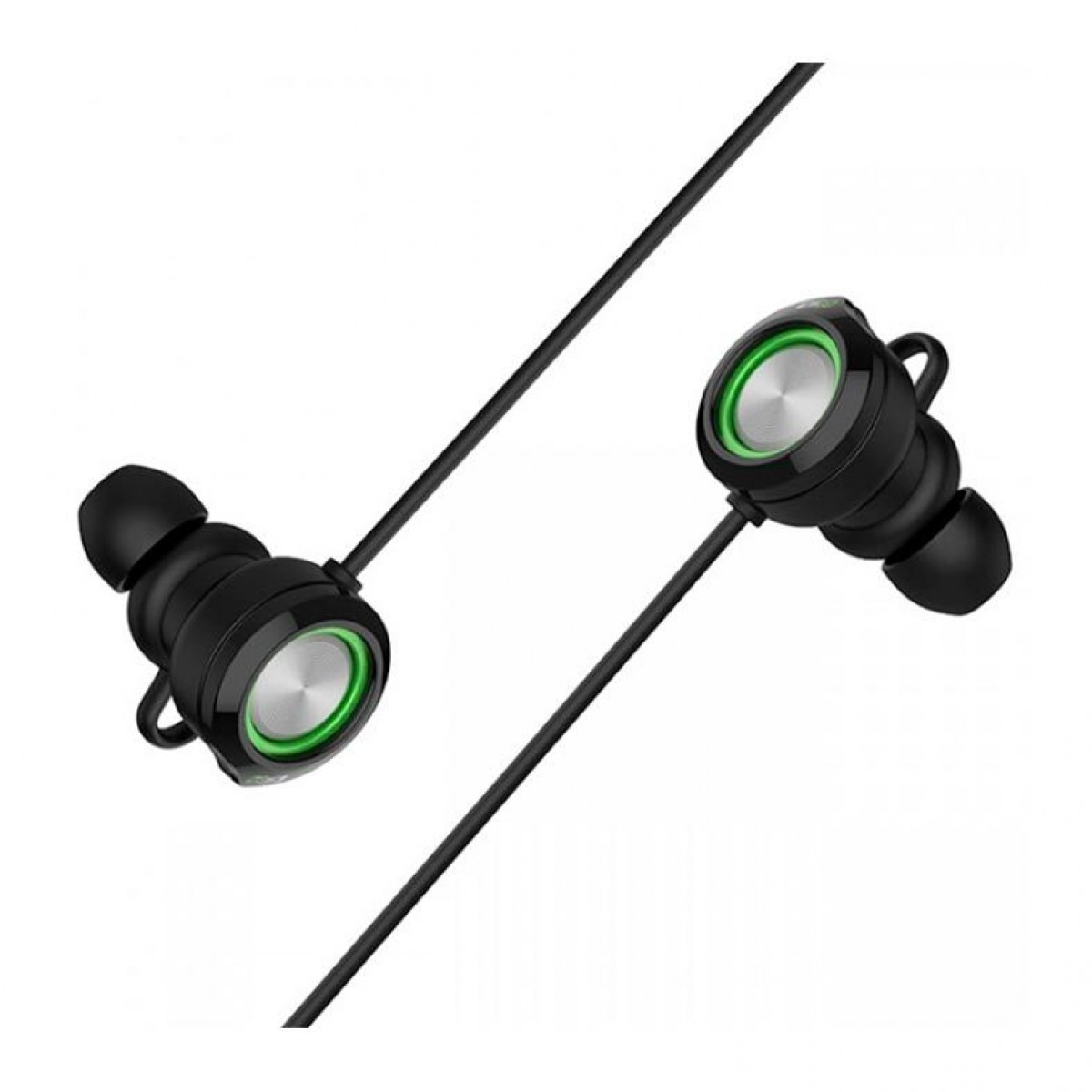 Fone de Ouvido Edifier GM3SE, C/ Microfone P2, Black-Green, GM3SE-BKGR