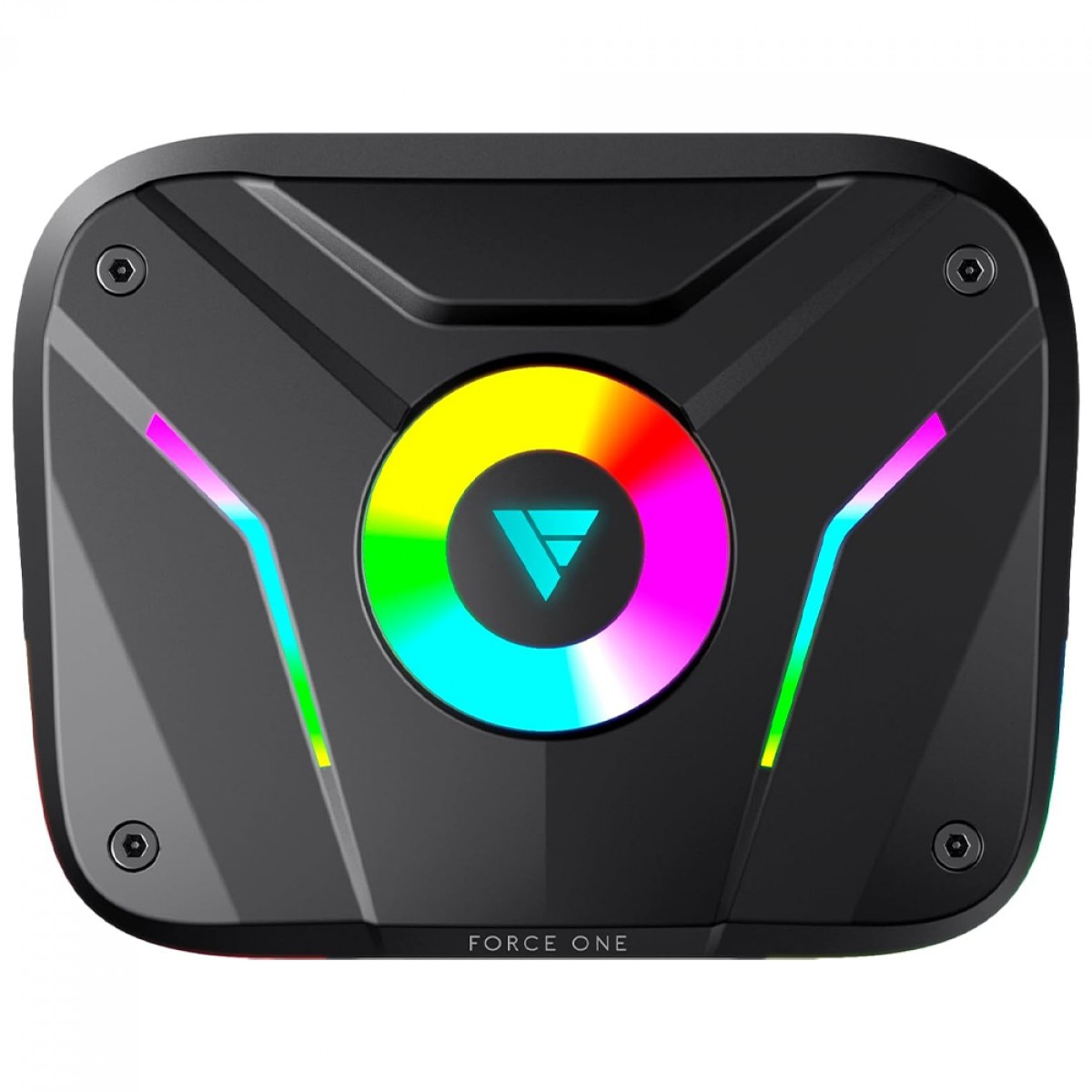 Fone de Ouvido Gamer Force One Sonic Boom, Bluetooth, RGB, TWS, Preto, FR.AU.SB.01