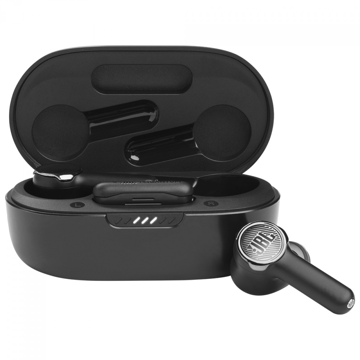 Fone De Ouvido JBL Quantum TWS, Bluetooth, Drivers De 10mm, Preto, JBLQUANTUMTWSBLKBR