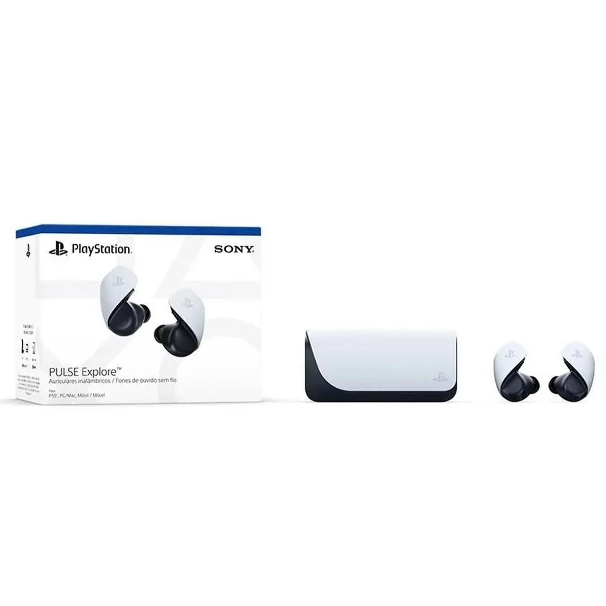 Fone de Ouvido Sem Fio Sony Pulse Explore, Para PS5 e PC, CFI-ZWE1L