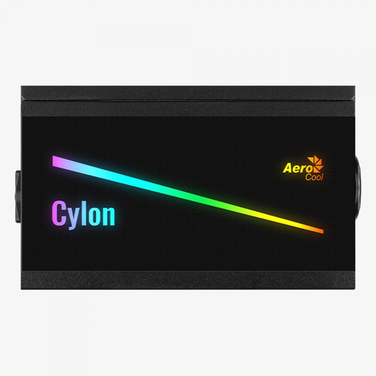 Fonte Aerocool Cylon 500W, RGB, 80 Plus Bronze, PFC Ativo