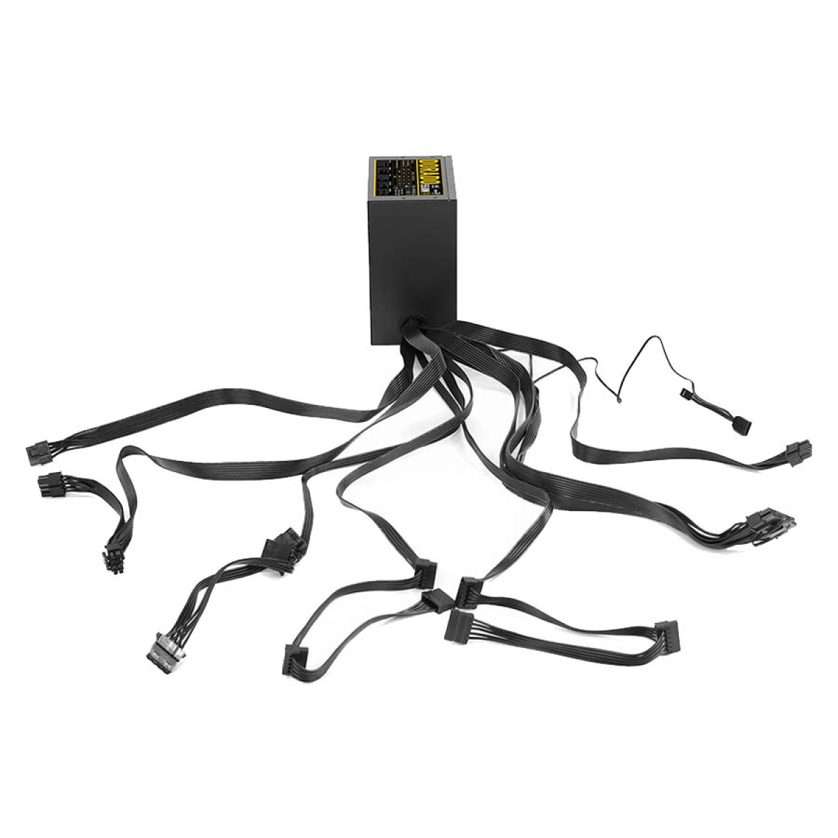 Fonte Aerocool Dorado 650W, 80 Plus Gold, RGB, PFC Ativo 