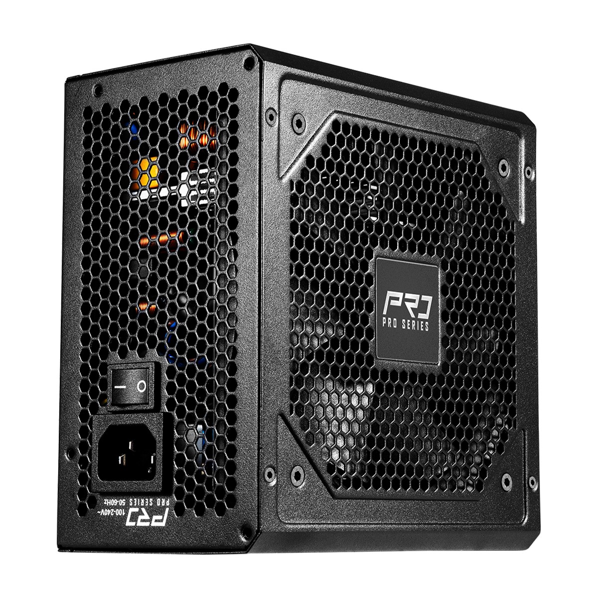 Fonte ASRock PRO Series, 750W, 80 Plus Gold, ATX 3.1, PCIe 5.1, Preto, PRO-750G