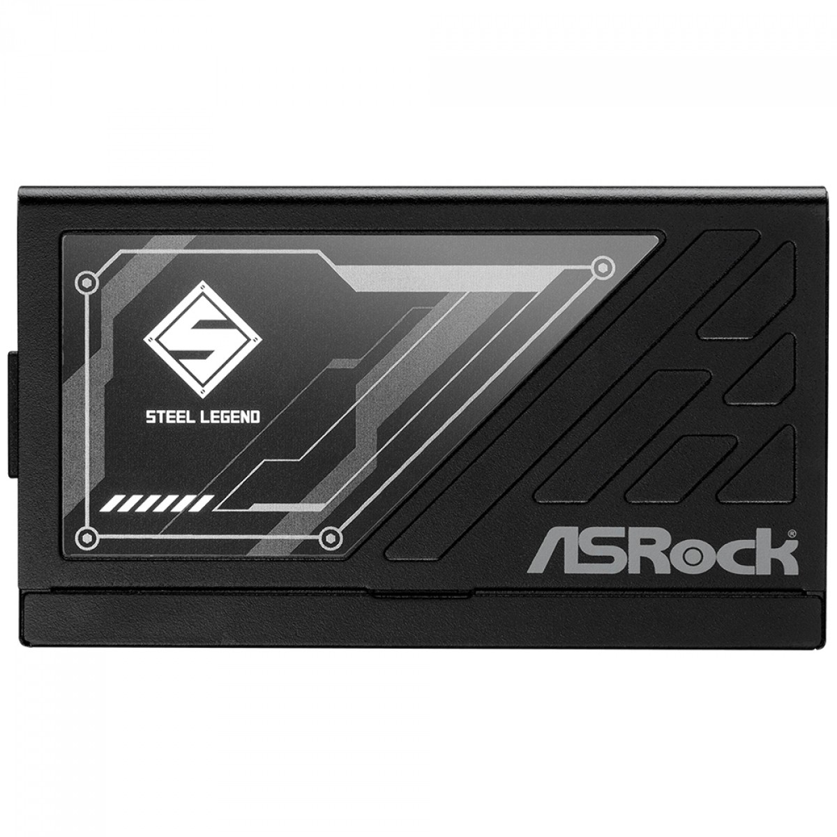 Fonte ASRock Steel Legend, 750W, 80 Plus Gold, Cybenetics Gold, Full Modular, ATX 3.1, PCIe 5.1, Preto, SL-750G