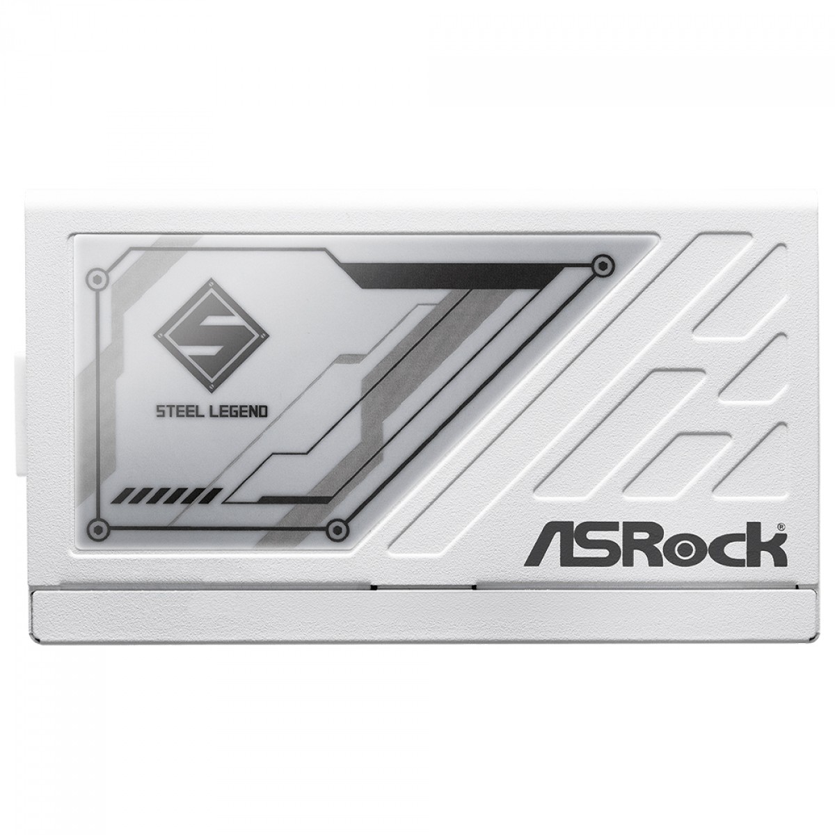 Fonte ASRock Steel Legend White, 1200W, 80 Plus Gold, Cybenetics Platinum, Full Modular, ATX 3.1, PCIe 5.1, Branco, SL-1200GW