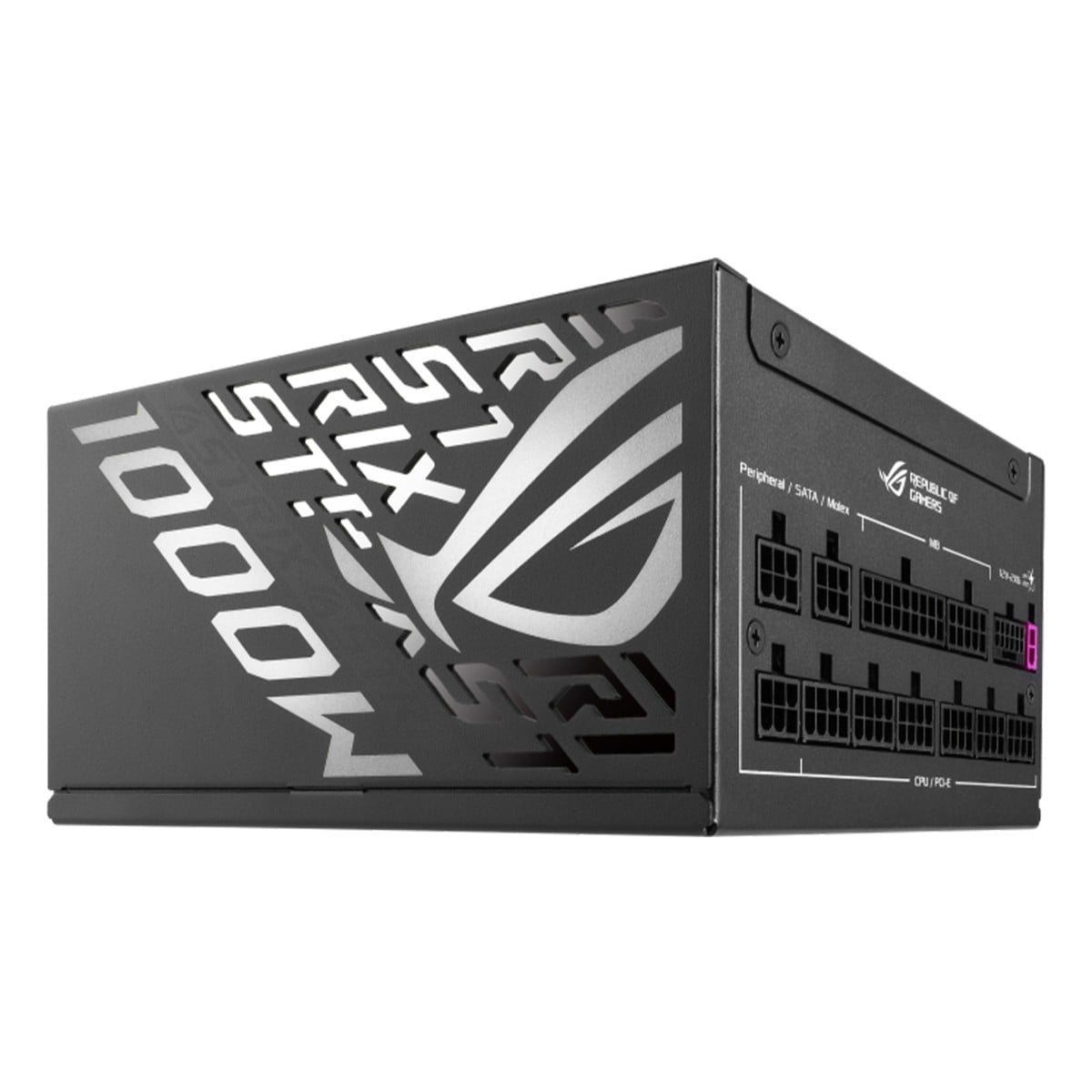 Fonte ASUS ROG Strix 1000W Platinum, 1000W, 80 Plus Platinum, Full Modular, ATX 3.1, ROG-STRIX-1000P-GAMING-E
