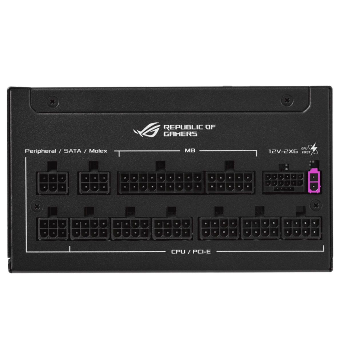 Fonte ASUS ROG Strix 1200W Platinum, 1200W, 80 Plus Platinum, Full Modular, ATX 3.1, ROG-STRIX-1200P-GAMING-E