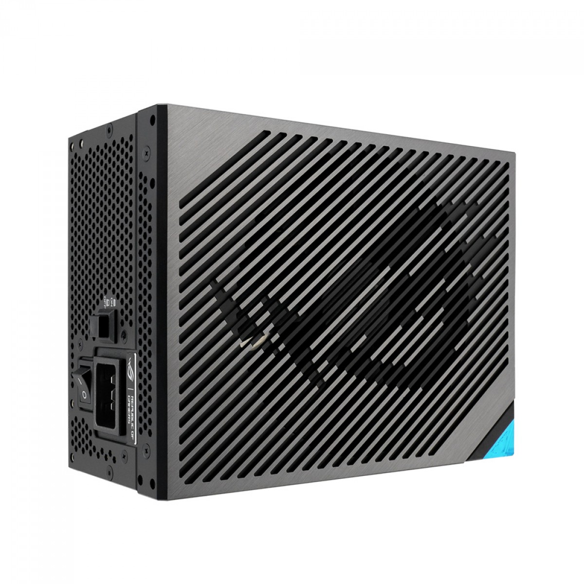 Fonte Asus ROG Thor 1600W Titanium III, 1600W, 80 Plus Titanium, ARGB, Painel OLED, PFC Ativo, Full Modular, 90YE00V1-B0SA00