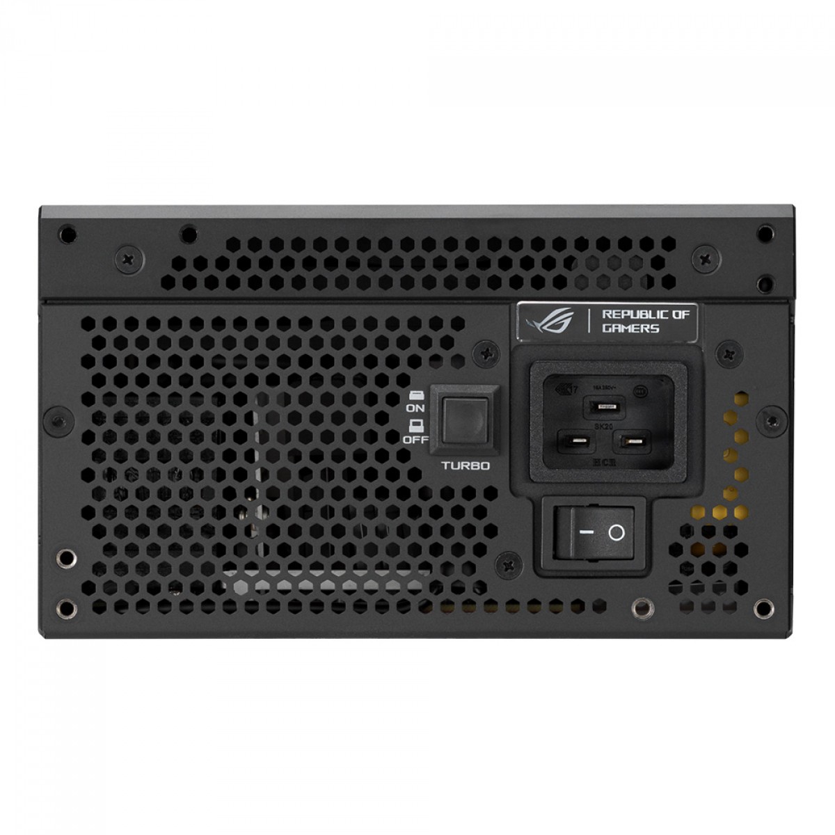 Fonte Asus ROG Thor 1600W Titanium III, 1600W, 80 Plus Titanium, ARGB, Painel OLED, PFC Ativo, Full Modular, 90YE00V1-B0SA00