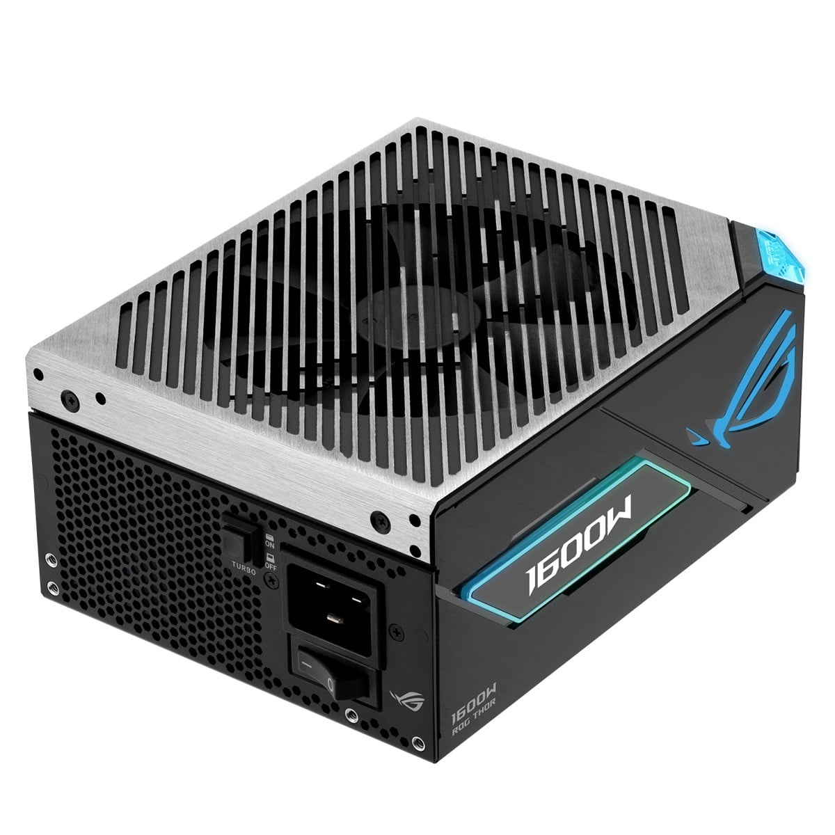 Fonte ASUS ROG Thor 1600W Titanium III EVO, 1600W, 80 Plus Titanium, Full Modular, ATX 3.1, ROG-THOR-1600T3-GAMING-EVO