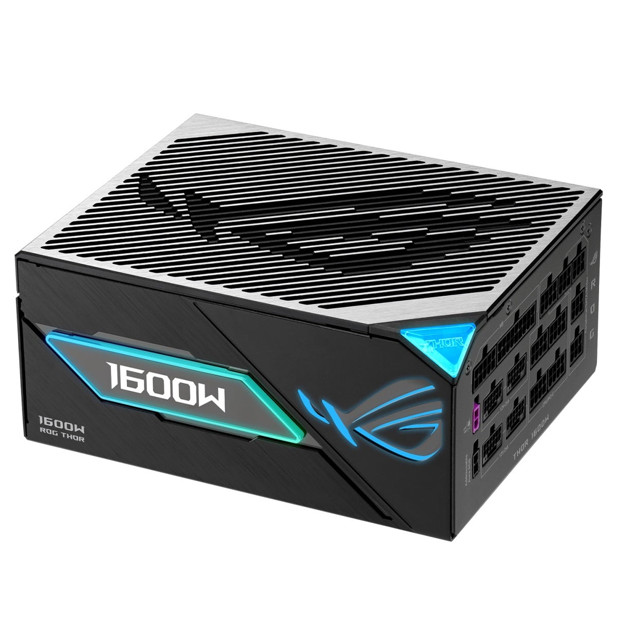 Fonte ASUS ROG Thor 1600W Titanium III EVO, 1600W, 80 Plus Titanium, Full Modular, ATX 3.1, ROG-THOR-1600T3-GAMING-EVO